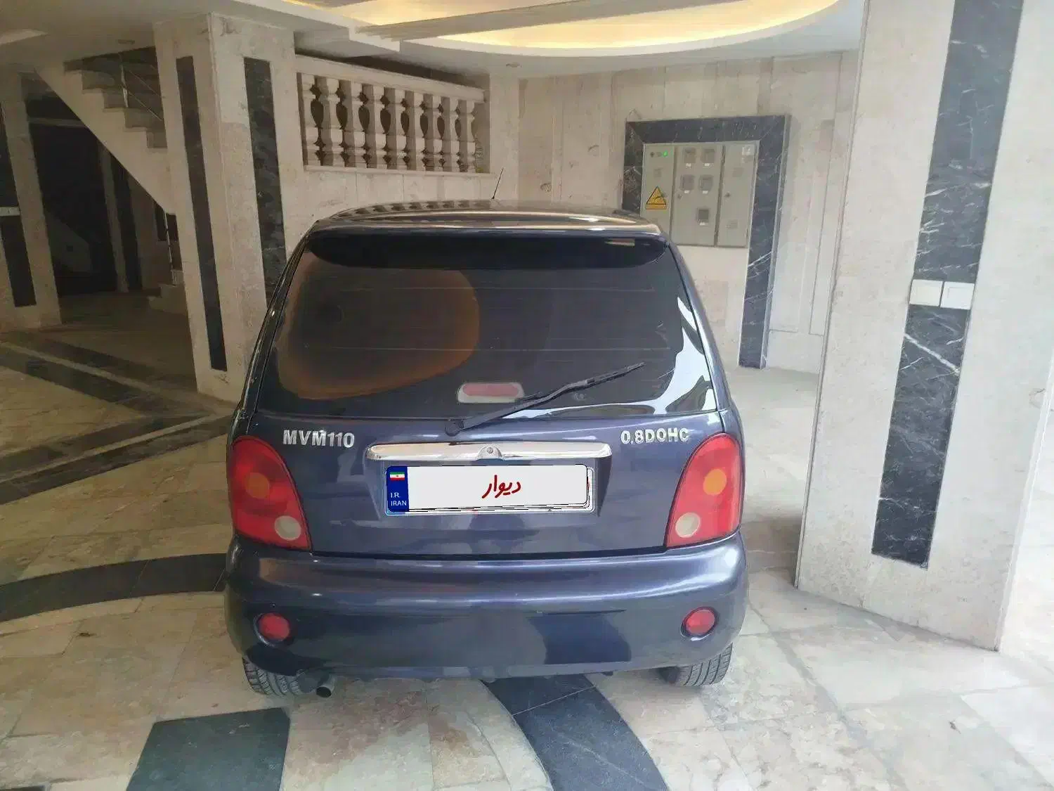 ام وی ام ۱۱۰ سه سیلندر مدل ۹۱ بی رنگ|خودرو سواری و وانت|کردکوی, |دیوار