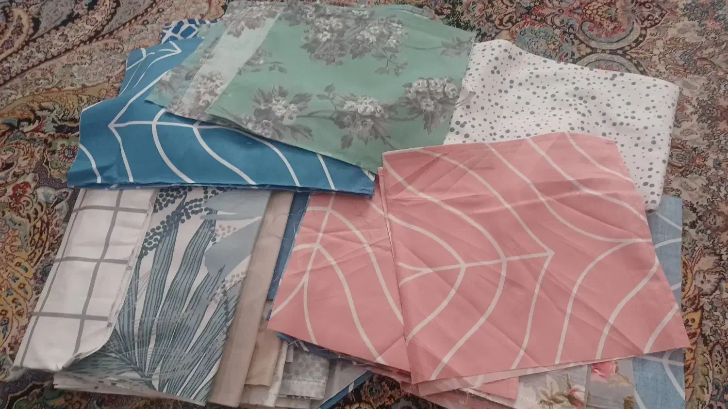 تیکه پارچه|سفره، حوله، دستمال آشپزخانه|قرچک, شهرک گلها|دیوار