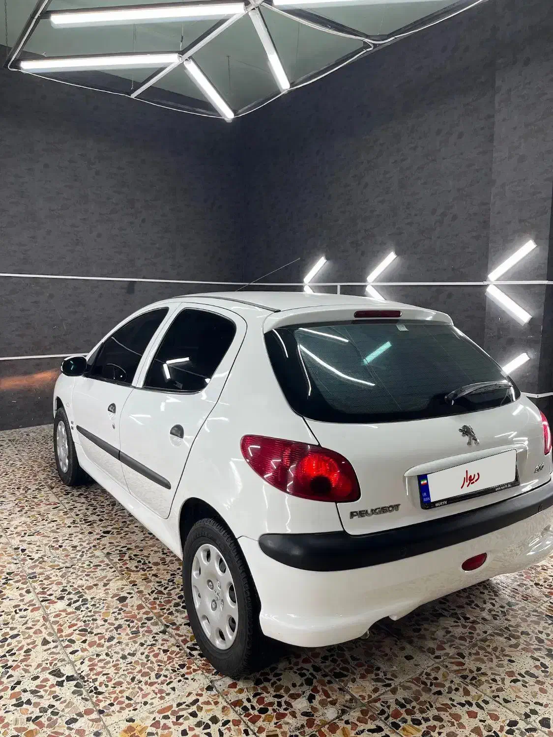 206تیپ۵مدل ۹۳|خودرو سواری و وانت|بابل, |دیوار