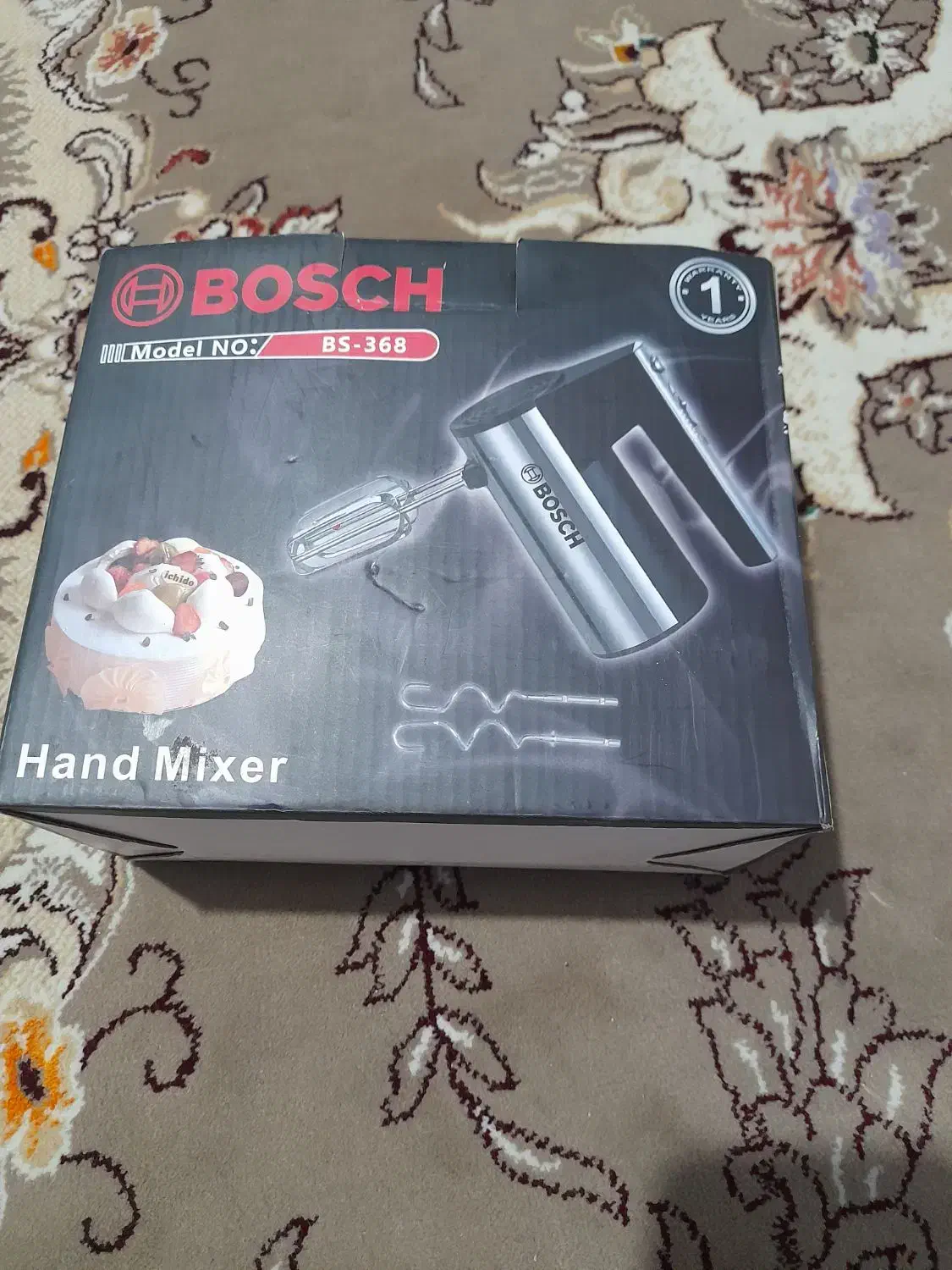 همزن برقی در حد نو مارک Bosch|خردکن، آسیاب، غذاساز|شاهرود, |دیوار