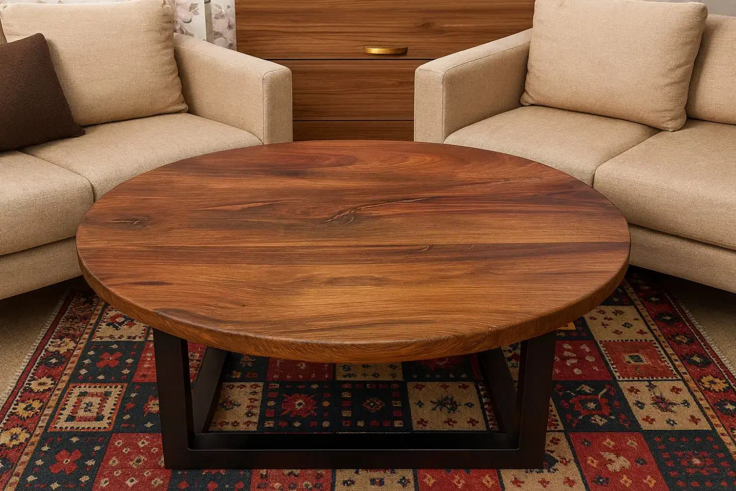 میز جلو مبلی، چوب گردو|مبلمان خانگی و میز عسلی|شیراز, قلات|دیوار