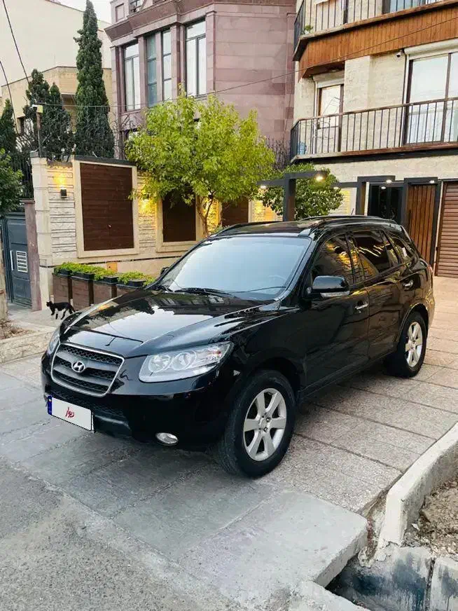 هیوندا سانتافه ۲۰۰۸ مشکی در حد|خودرو سواری و وانت|تهران, باغ فیض|دیوار