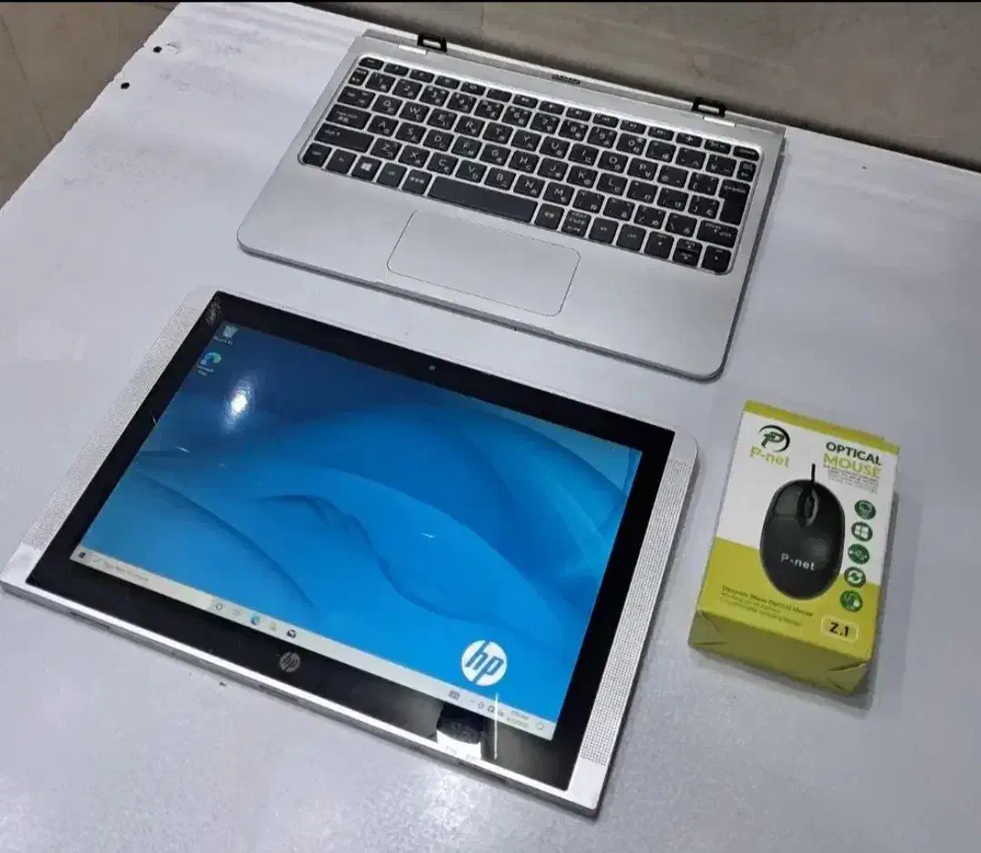 مینی لب تاب hp لمسی تبلت شو لمسی اصل آمریکایی|رایانه همراه|کرج, مصباح|دیوار