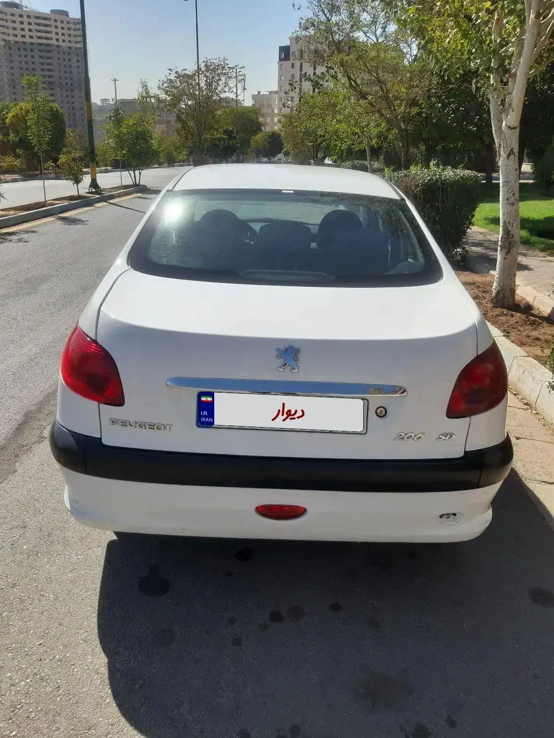206 sdV8سفید مدل1399|خودرو سواری و وانت|تبریز, |دیوار