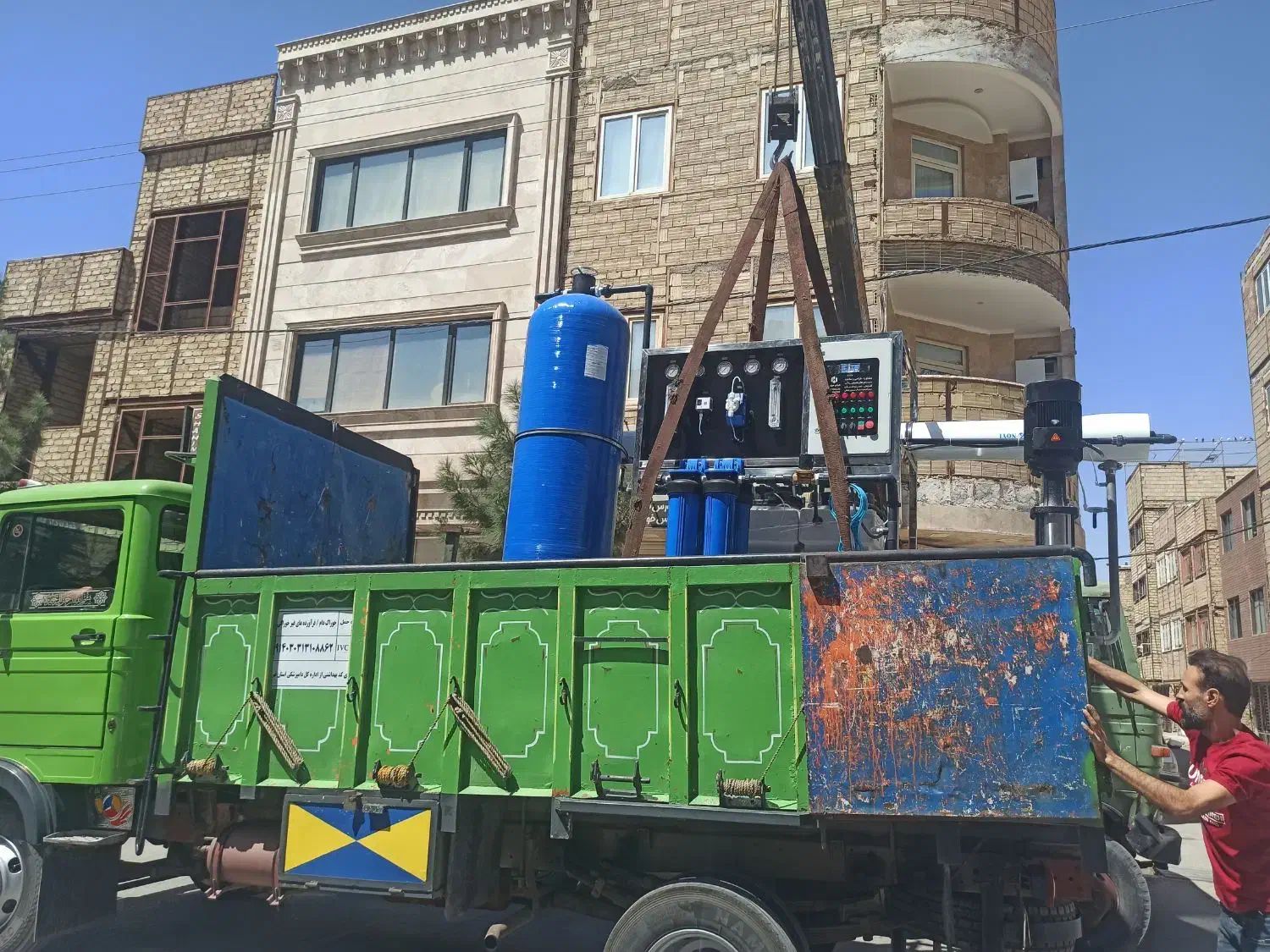 دستگاه تصفیه آب صنعتی (ro) و نیمه صنعتی|خدمات پیشه و مهارت|سمنان, |دیوار