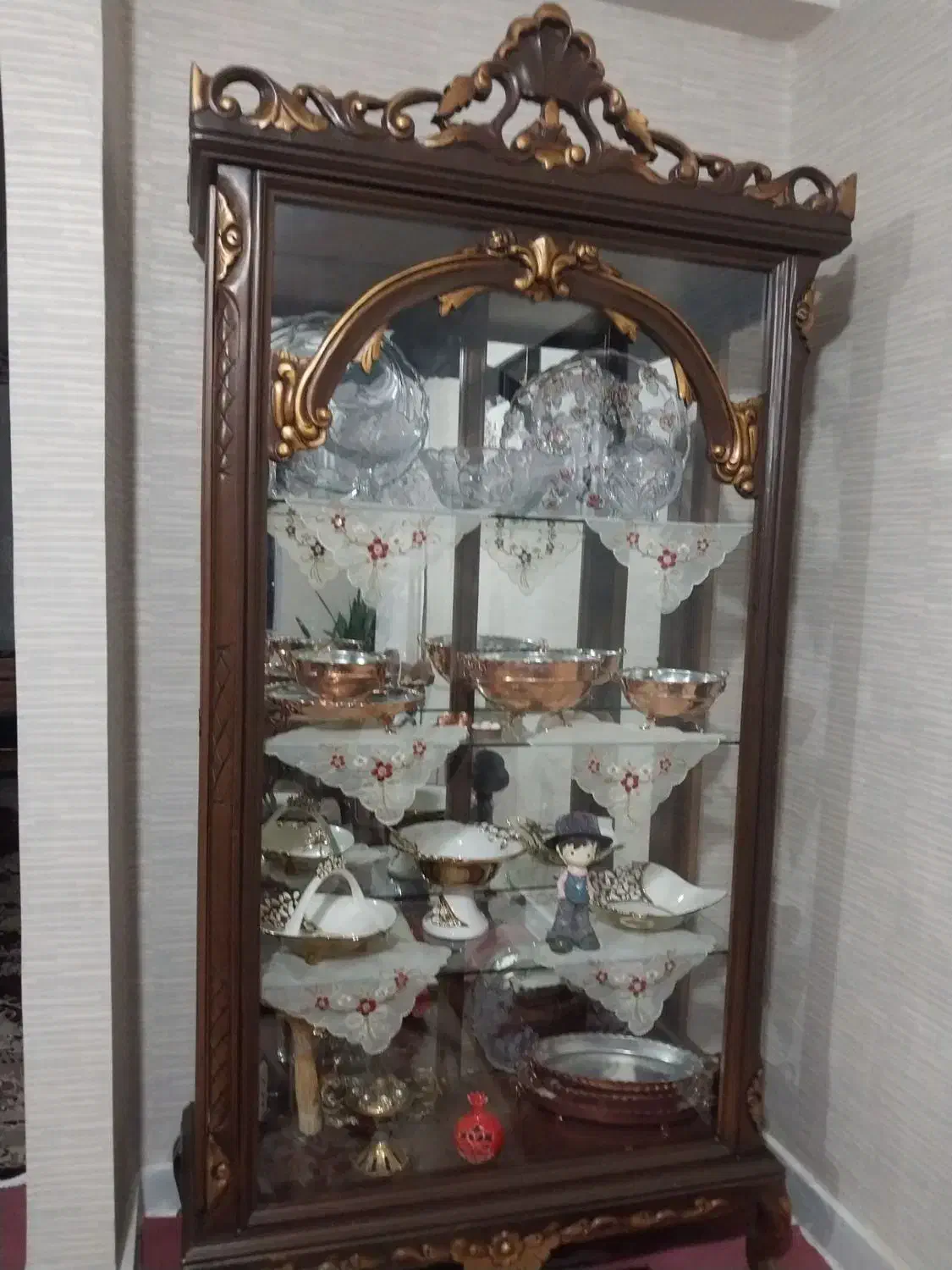 بوفه چوبی|بوفه، ویترین، کنسول|زنجان, |دیوار