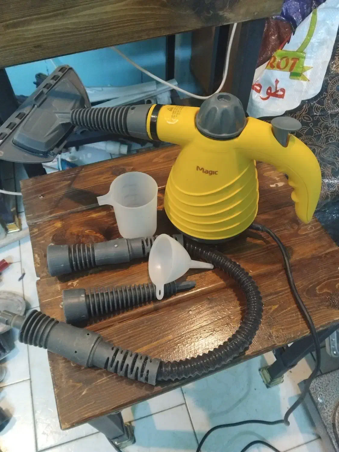 بخارشو مجیک|جاروبرقی، جارو شارژی، بخارشو|مشکیندشت, |دیوار