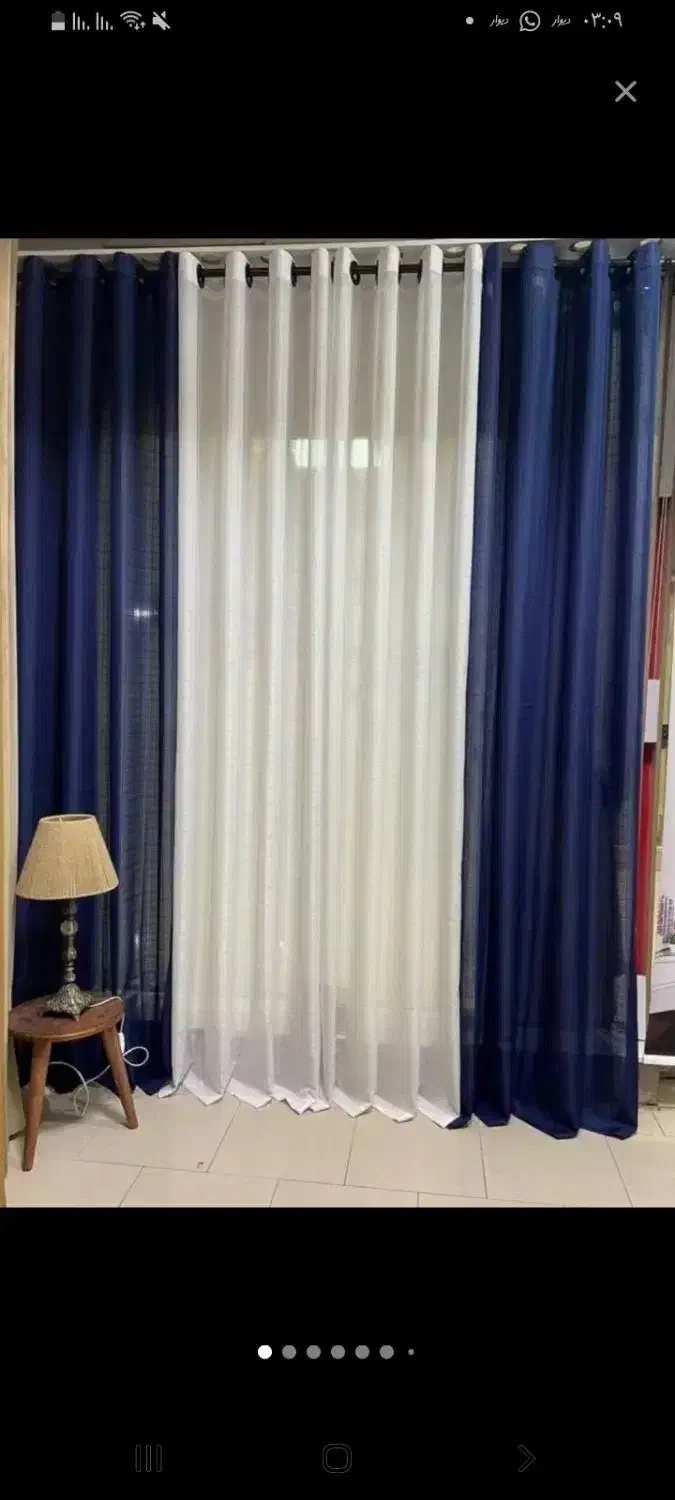 پنل پرده فروشی|پرده، رانر، رومیزی|میناب, |دیوار