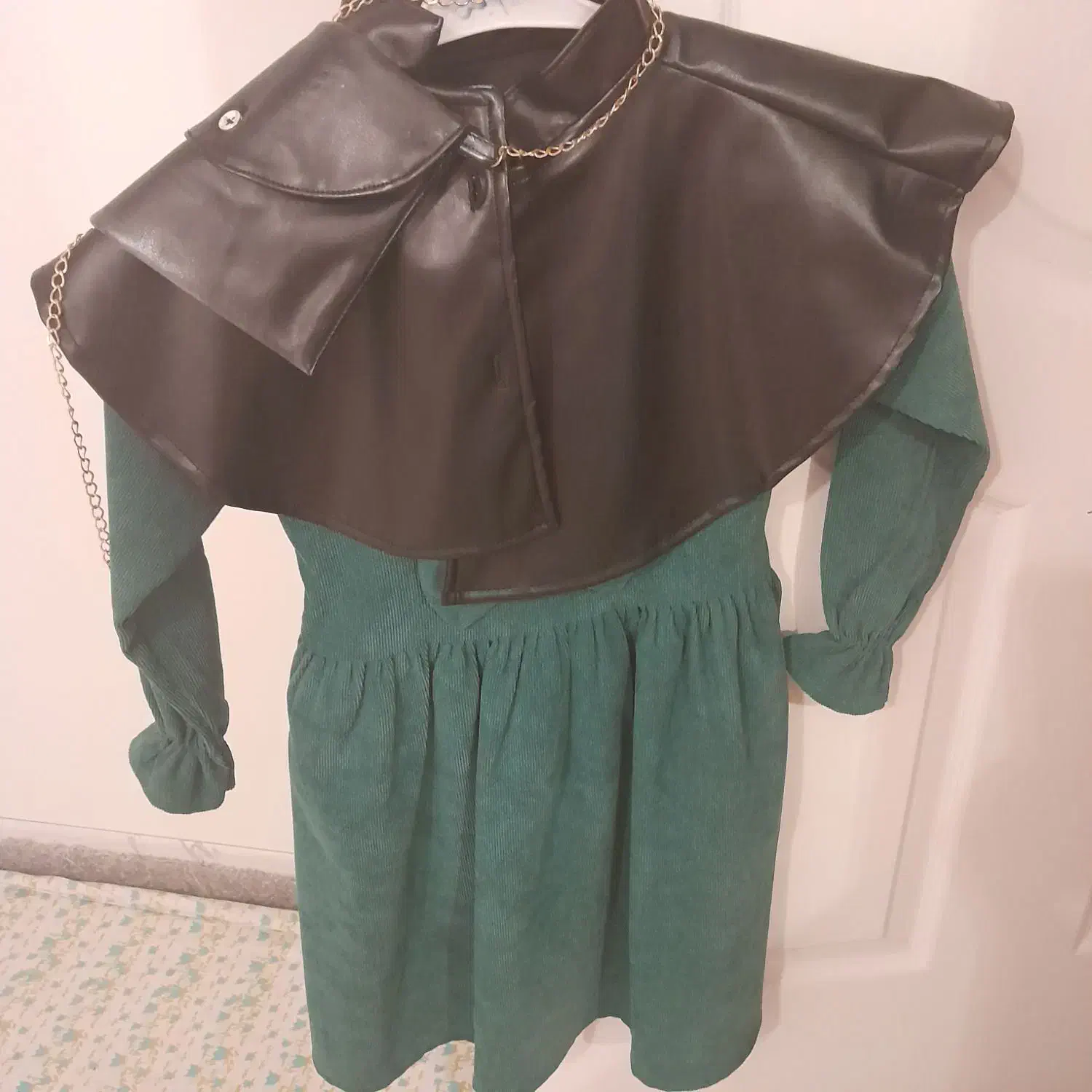 پیراهن دخترانه مناسب برای ۷سال همراه با کیف و کت|کفش و لباس بچه|اندیشه, اندیشه فاز ۱|دیوار