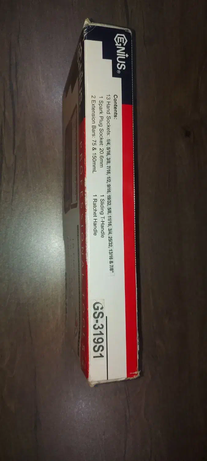 جعبه بکس ۳/۸ درایو جنیوس|ابزارآلات|تهران, سجاد|دیوار