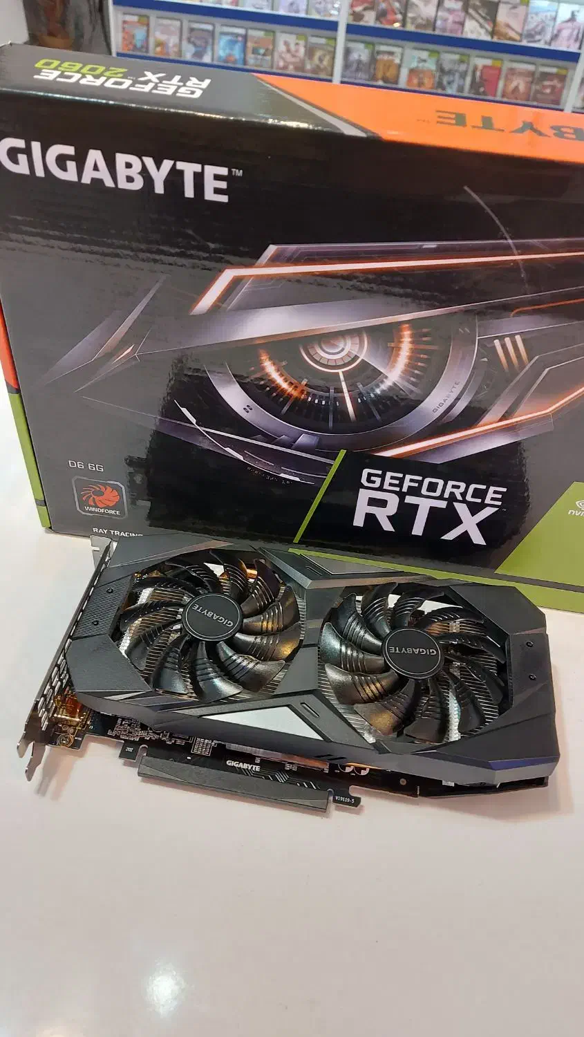 کارت گرافیک GeForce RTX 2060 D6 6G rev. 2.0|قطعات و لوازم جانبی رایانه|کرمان, |دیوار
