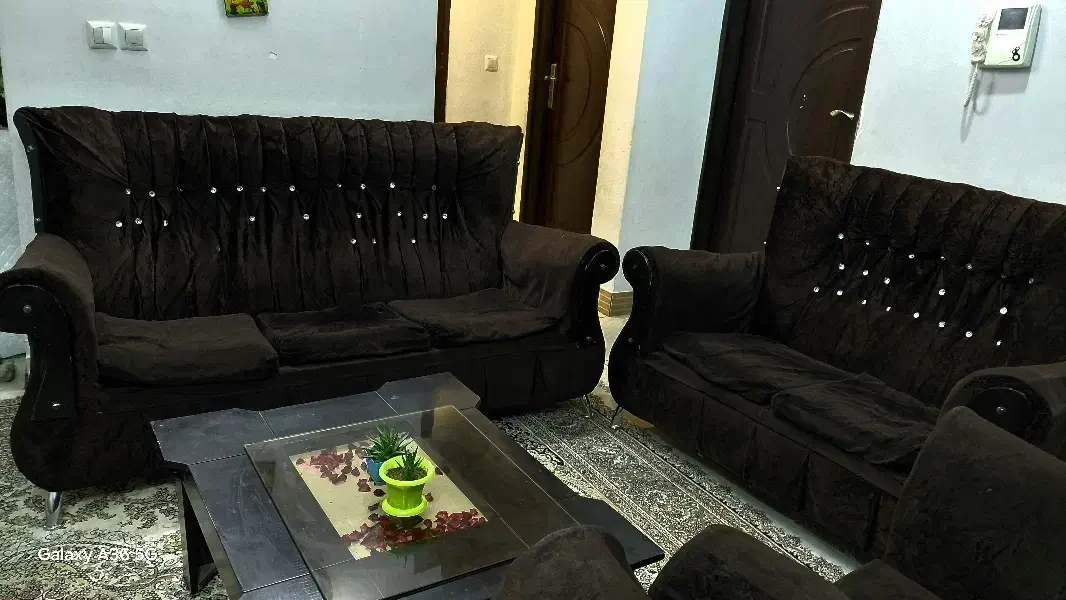 مبل هفت نفر با جلو مبلی|مبلمان خانگی و میز عسلی|بجنورد, |دیوار