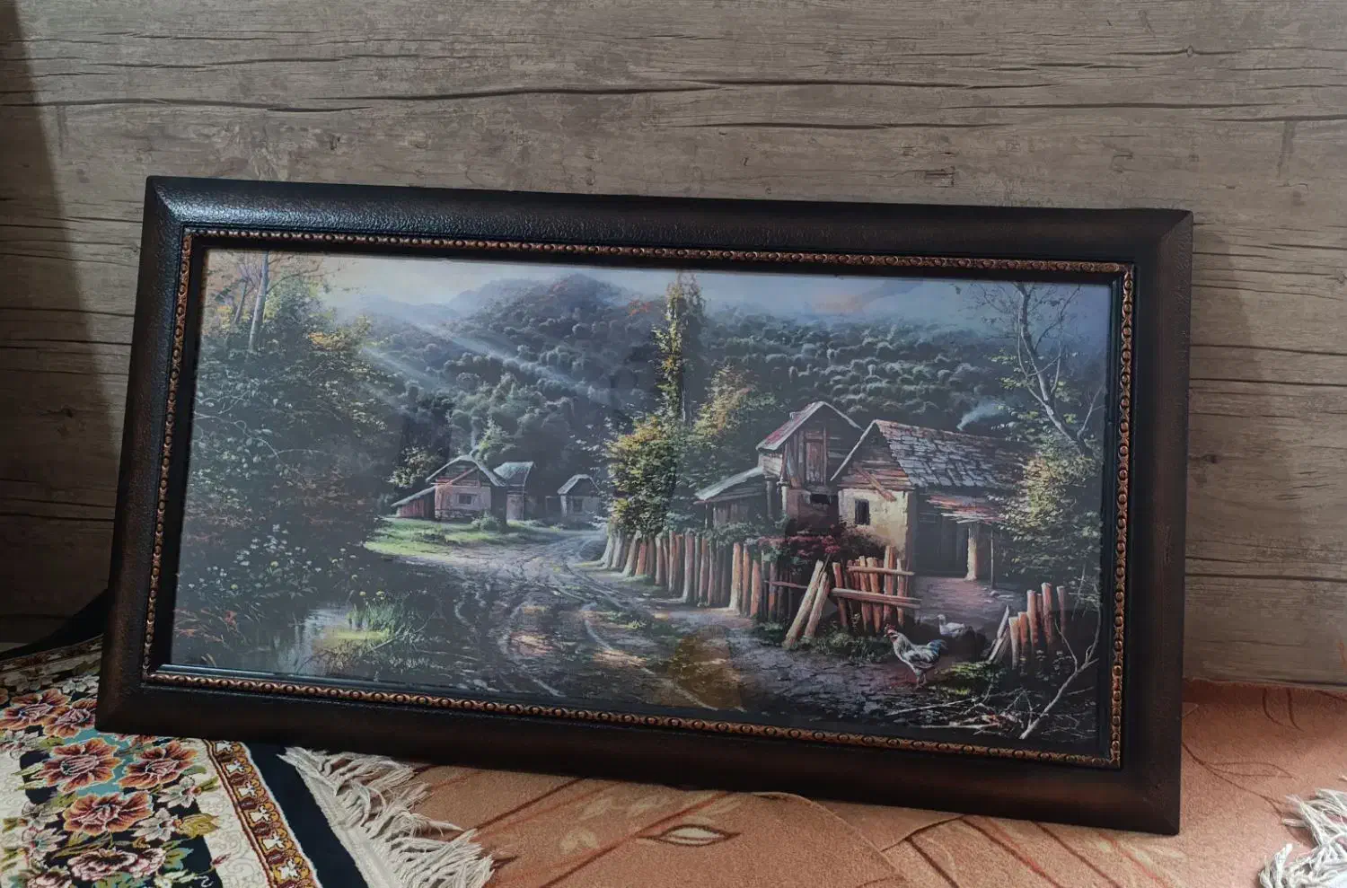 فروش تابلو مزرعه|تابلو فرش|سمنان, |دیوار