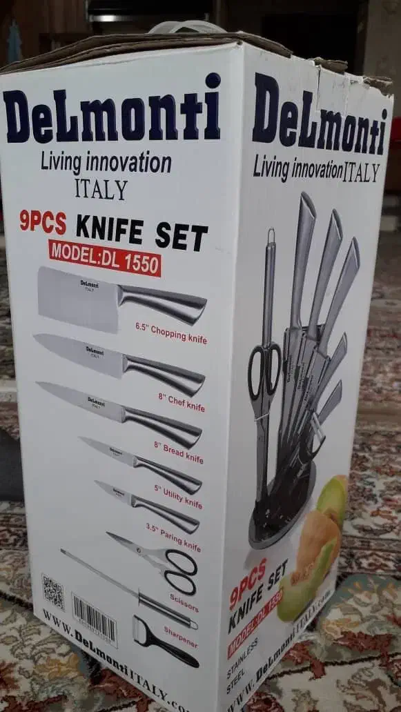 سرویس چاقو دلمونتی ایتالیا|ظروف پختوپز|قزوین, |دیوار