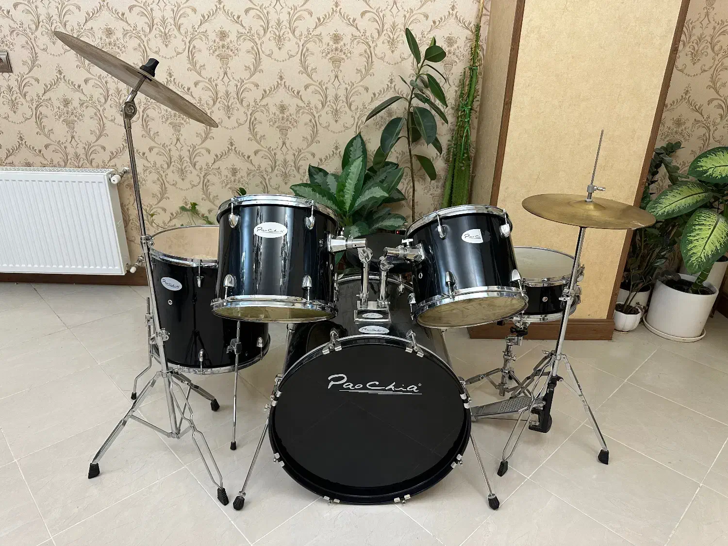 ساز درامز ۸ تکه|درام و پرکاشن|مهریز, |دیوار