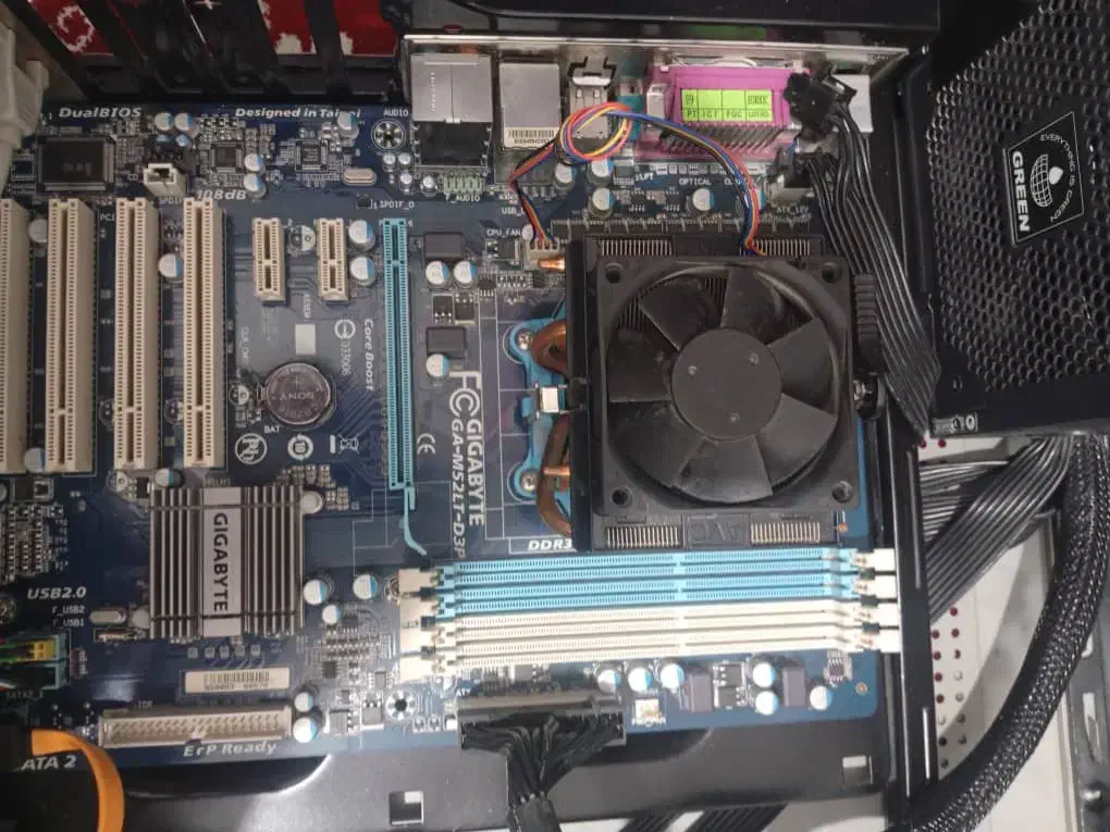 باندل سی پی یو مادربورد m52|قطعات و لوازم جانبی رایانه|شیراز, انجیر|دیوار