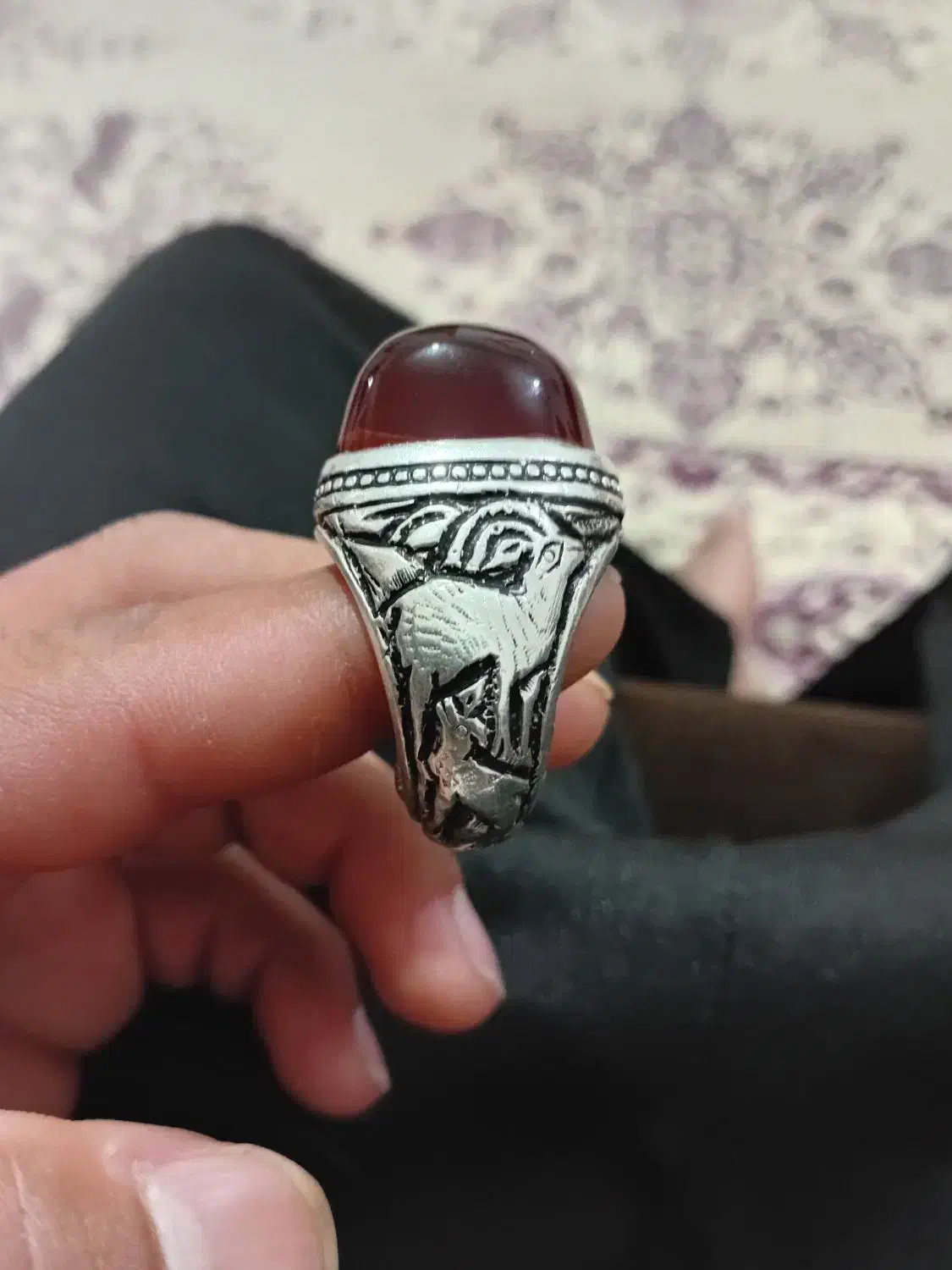 انگشتر نقره|جواهرات|تربت‌حیدریه, منظر|دیوار