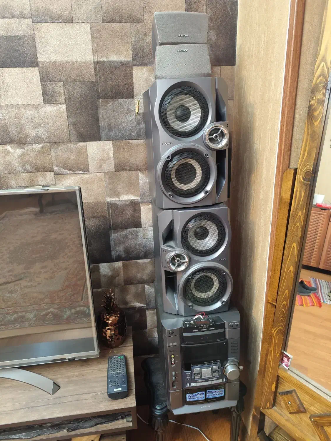 پخش سونی vx-555|سیستم صوتی خانگی|گرگان, |دیوار