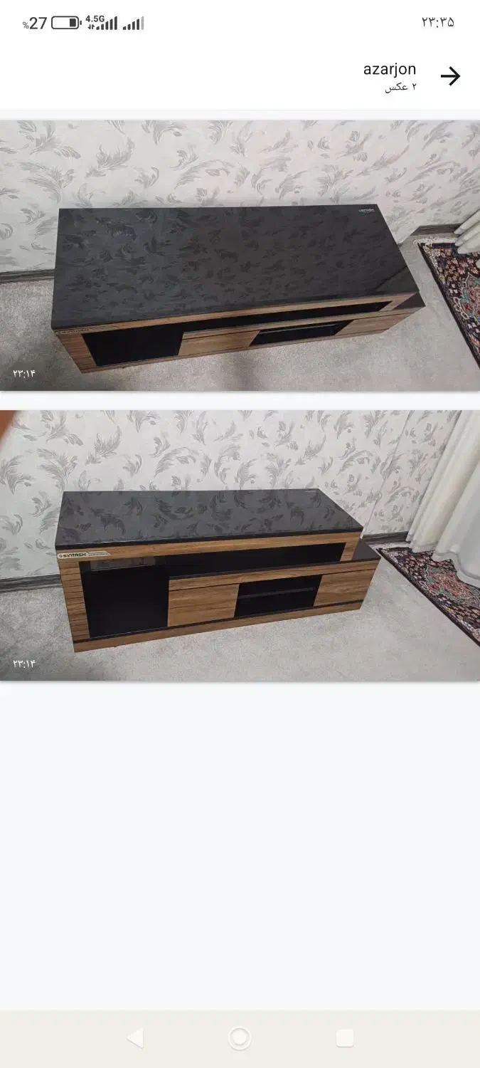 دو عدد میز تلویزیون نو|میز تلویزیون|شیراز, لاله|دیوار