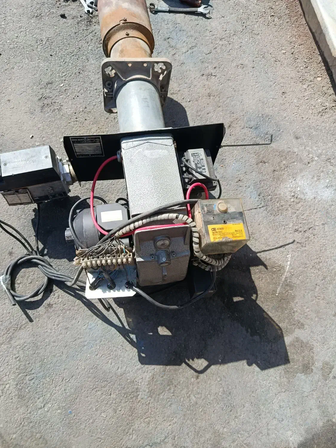 پارس مشعل پانصد هزارگازی دمپر برقی|ماشین‌آلات صنعتی|دامغان, |دیوار