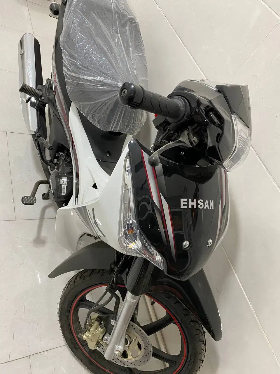 احسان بی کلاج صفر کیلومتر سفید|موتورسیکلت|بردسکن, |دیوار