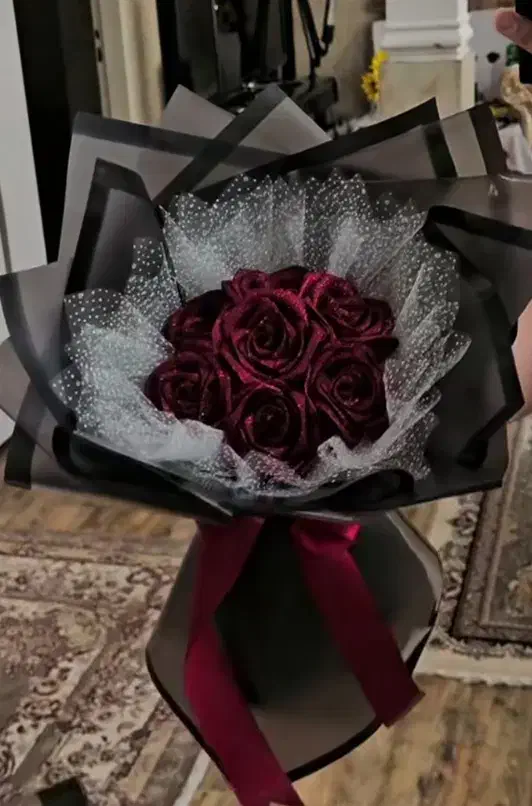 دسته گل شاین دار جاودان|گل مصنوعی|یزد, |دیوار