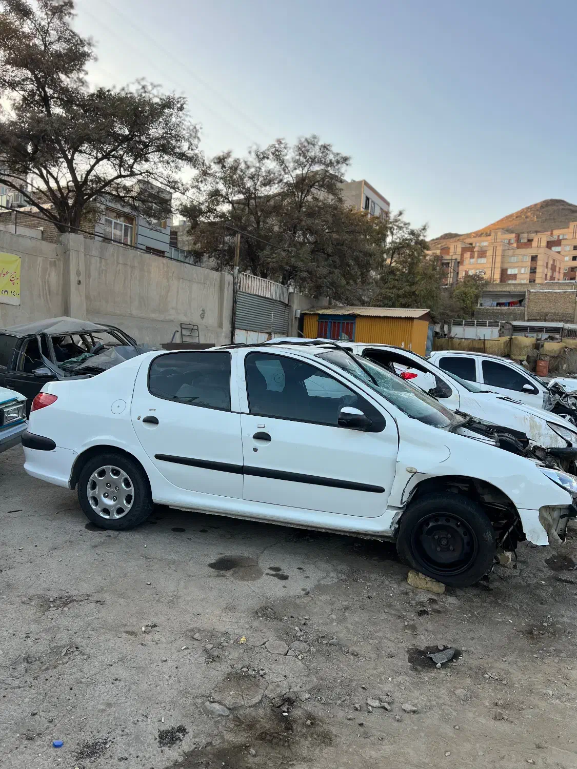 اس دی وی ۸ تصادفی|خودرو سواری و وانت|قم, چهل درخت‎|دیوار