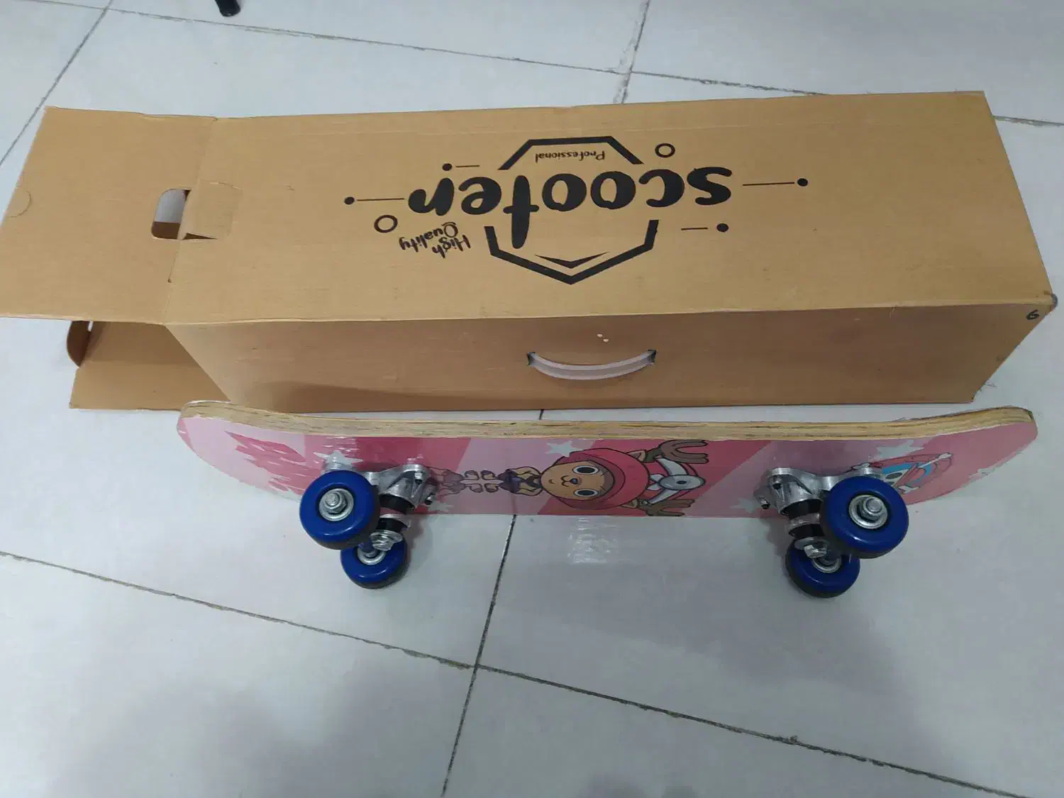 اسکیت برد طرح انیمیشنی|دوچرخه، اسکیت، اسکوتر|زنجان, |دیوار