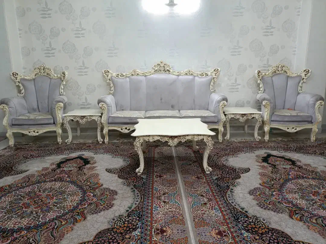 مبلمان سلطنتی 9 نفره|مبلمان خانگی و میز عسلی|گلستان (تهران), |دیوار