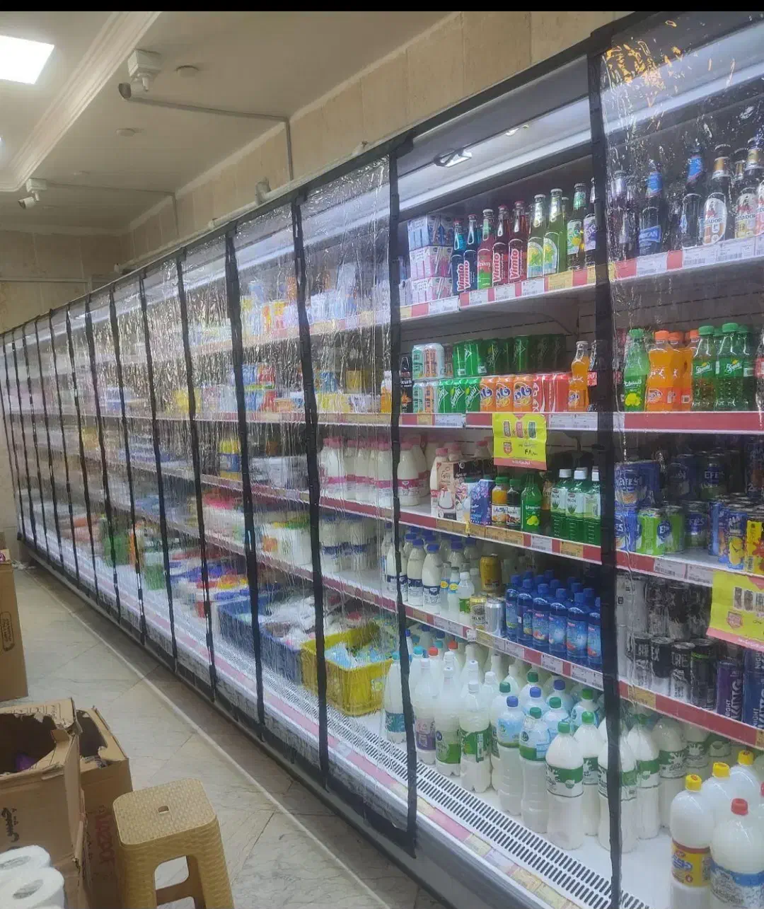 تولید پرده های توری و طلقی مغناطیسی|پرده، رانر، رومیزی|تهران, شکوفه (عبدل آباد)|دیوار