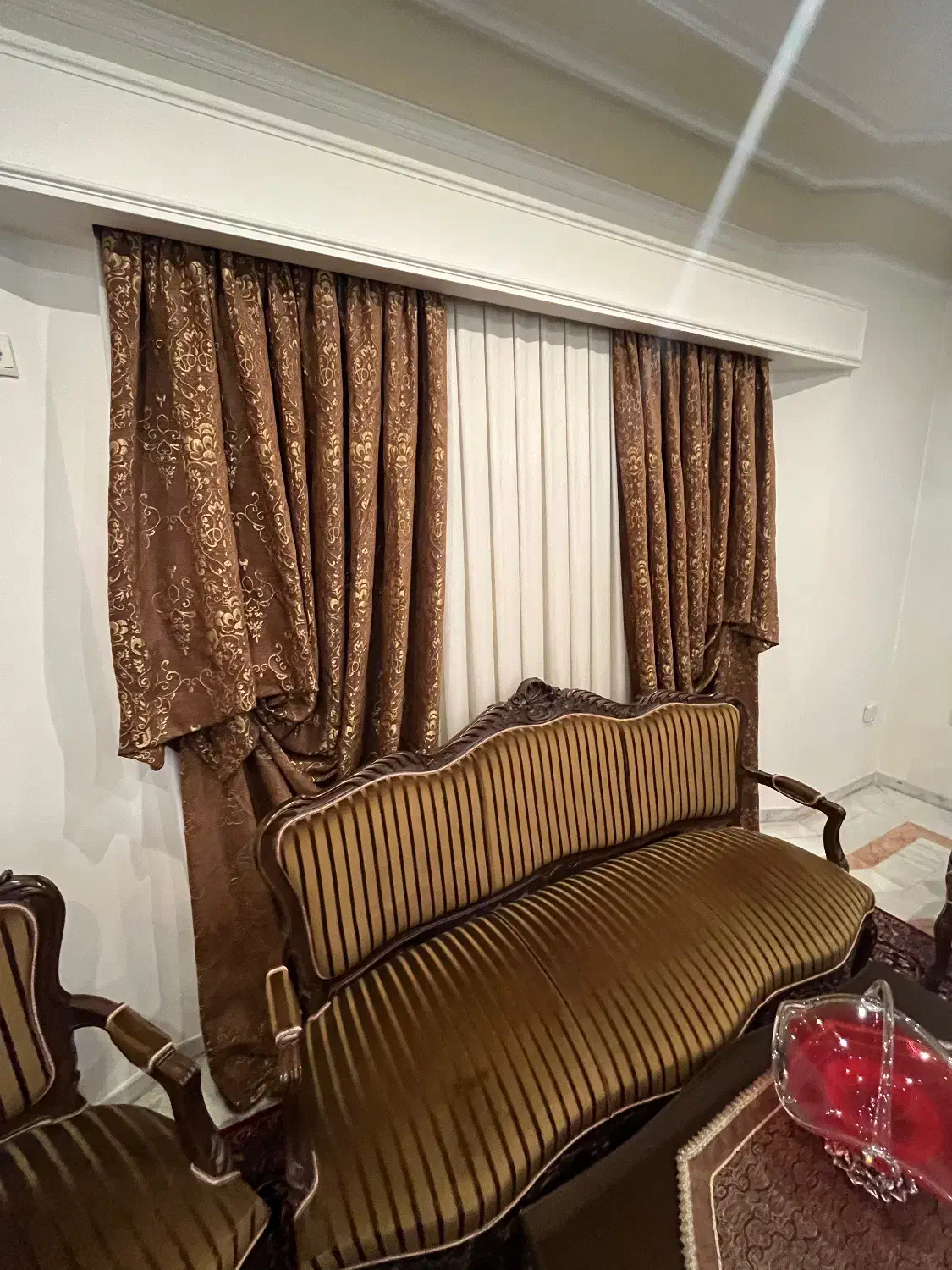 پرده پذیرایی|پرده، رانر، رومیزی|آمل, |دیوار