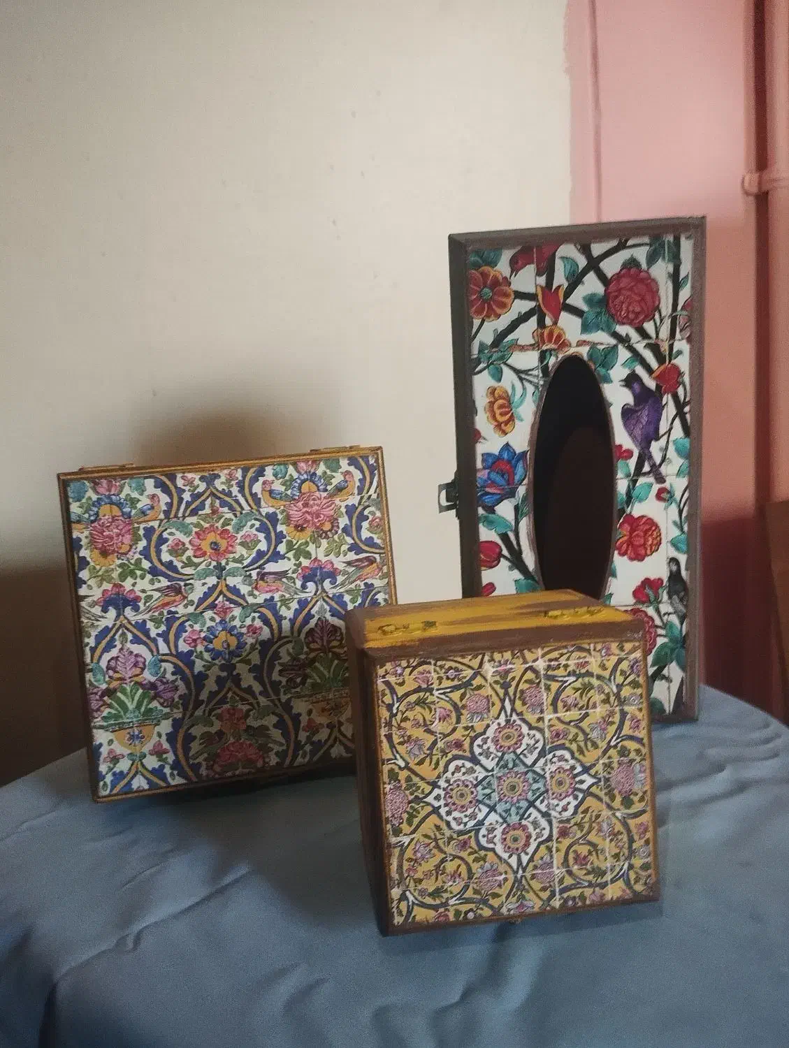 باکس و جعبه دستمال کاغذی|مجسمه، تندیس، ماکت|تهران, مخصوص|دیوار