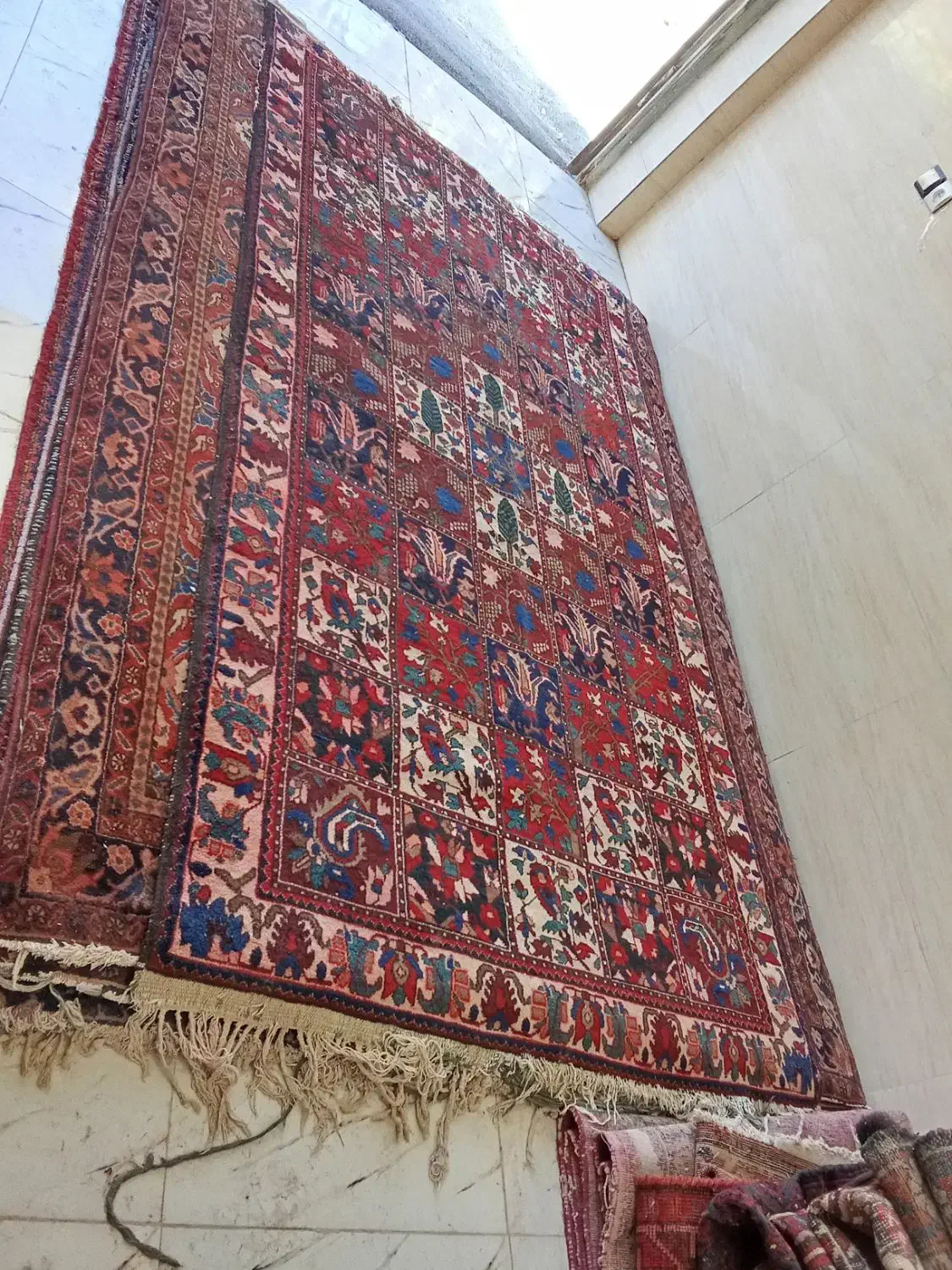 فرش خونگی ۴ تخته ۷۵ میلیون میفروشم|فرش|لردگان, |دیوار