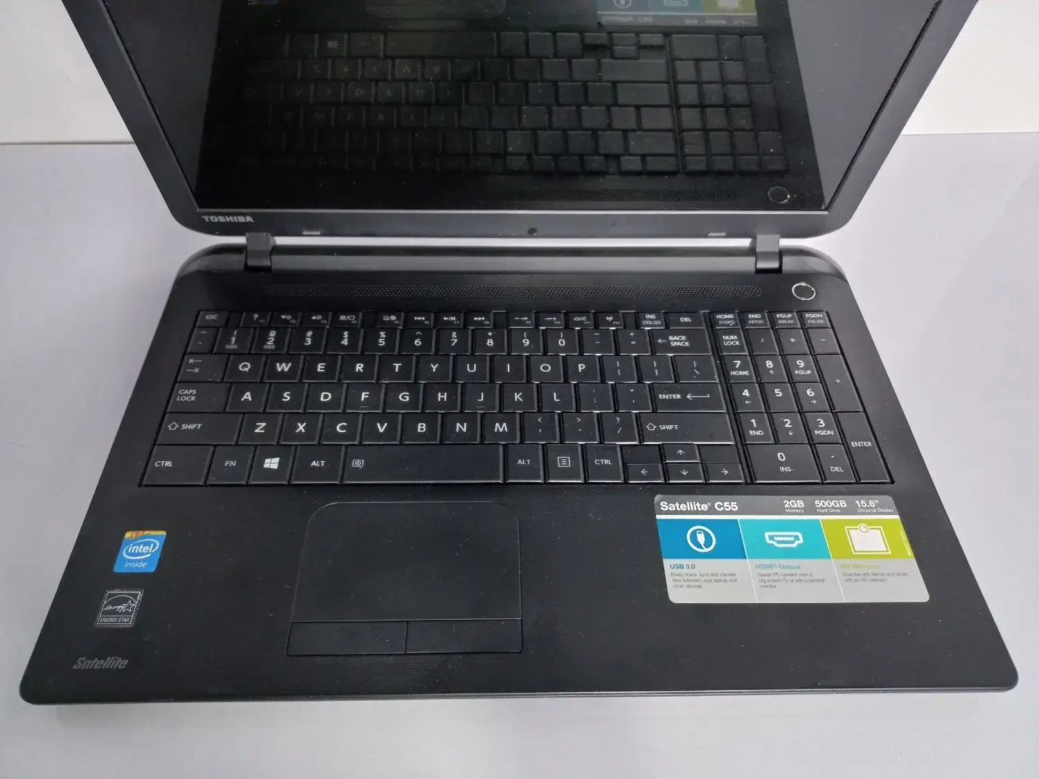 لپ تاپ Toshiba satellite c55|رایانه همراه|تهران, شهرک ولیعصر شمالی|دیوار