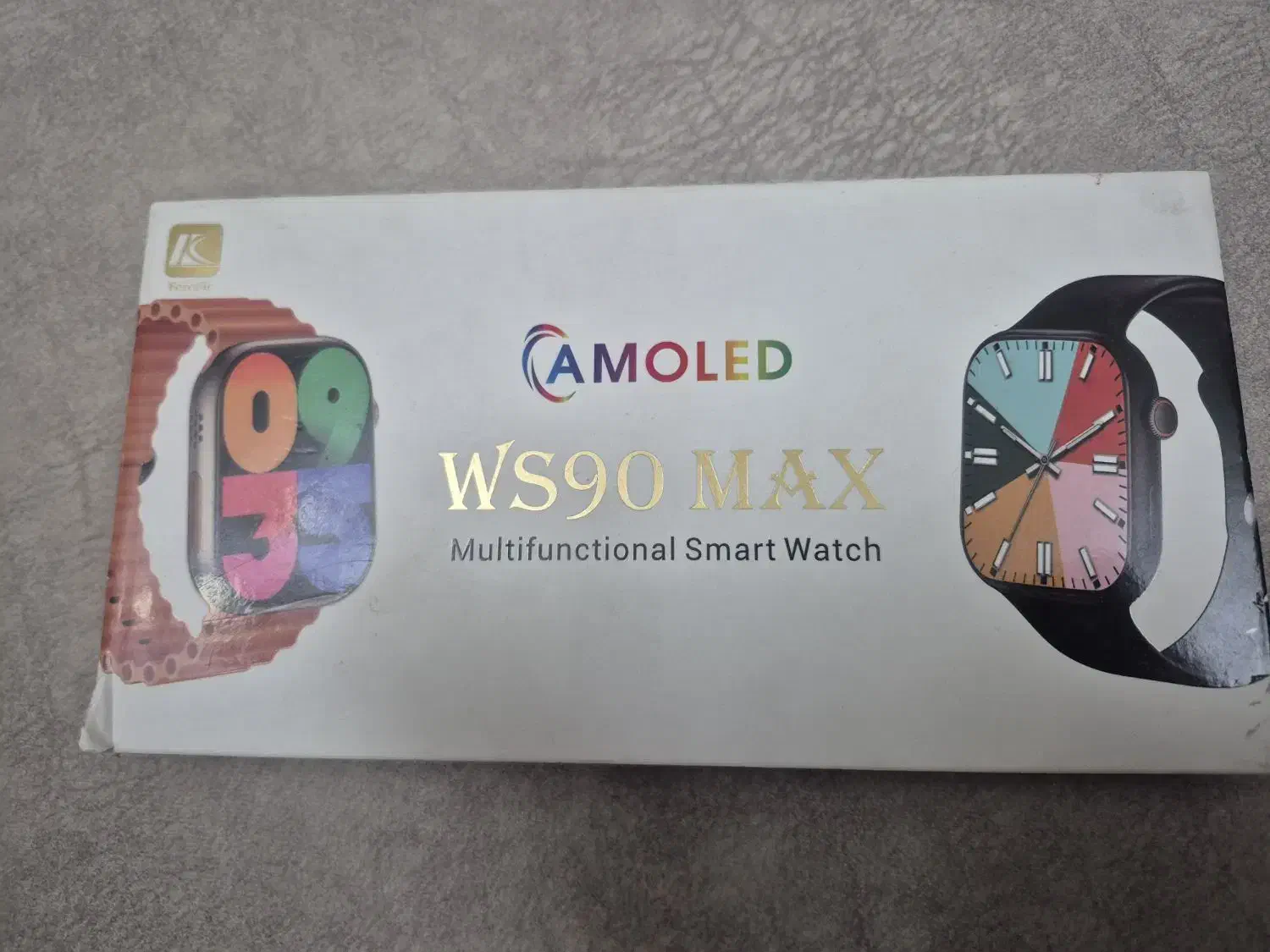 ساعت هوشمند ws90 max مشکی با سه بند|ساعت|مشهد, شهید بهشتی|دیوار