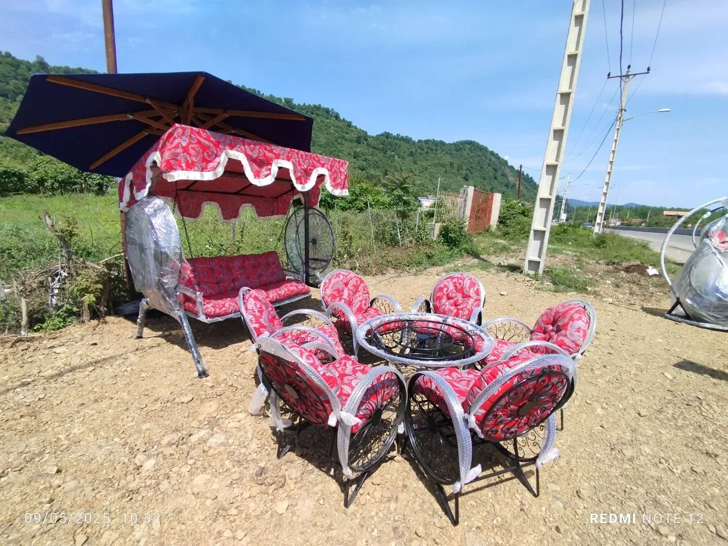 تجهیزات و مبلمان باغی ویلایی|صندلی و نیمکت|تالش, جوکندان|دیوار