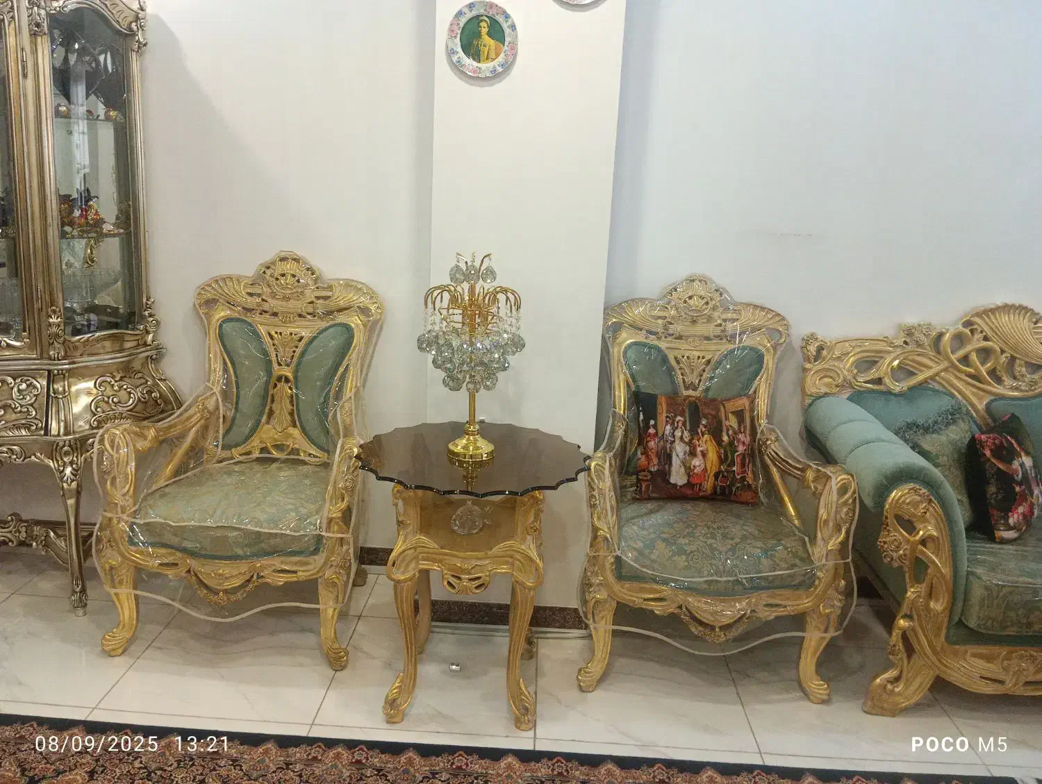 ست مبلمان وناهارخوری سلطنتی بسیار نفیس وفاهر|مبلمان خانگی و میز عسلی|تهران, امیریه|دیوار