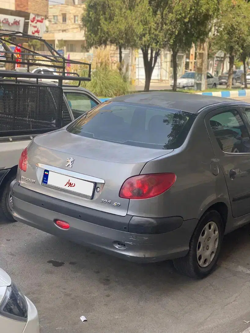 206 sd|خودرو سواری و وانت|قزوین, |دیوار