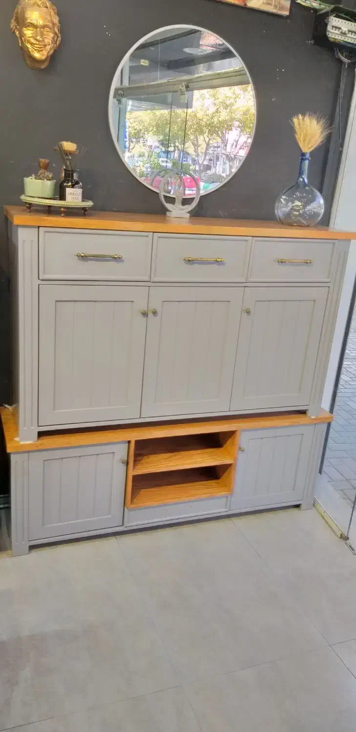 کنسول میز تی وی میزتلوزیون جاکفشی|بوفه، ویترین، کنسول|مشهد, کلاهدوز|دیوار