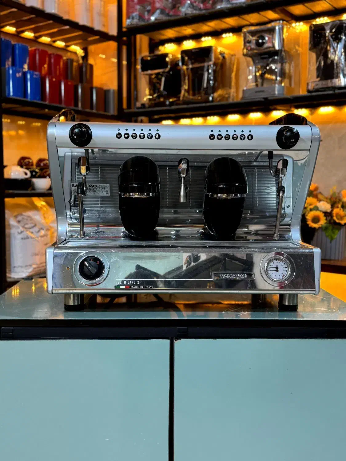 دستگاه اسپرسوساز دوگروپ سن رمو|کافیشاپ و رستوران|کرمانشاه, |دیوار