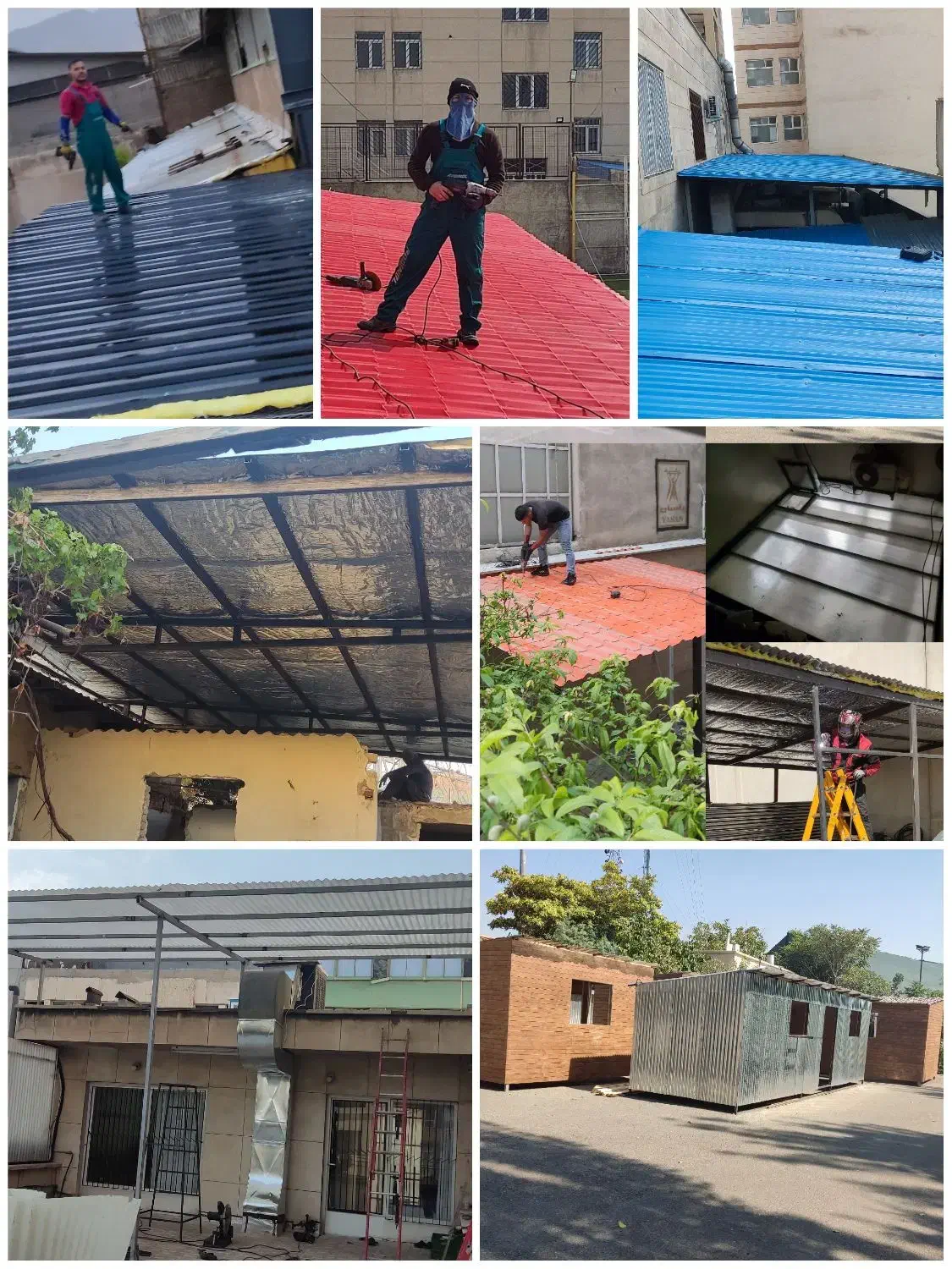 خدمات جوشکاری سیار سقف شیروانی سایبان حفاظ|خدمات پیشه و مهارت|تهران, مرزداران|دیوار