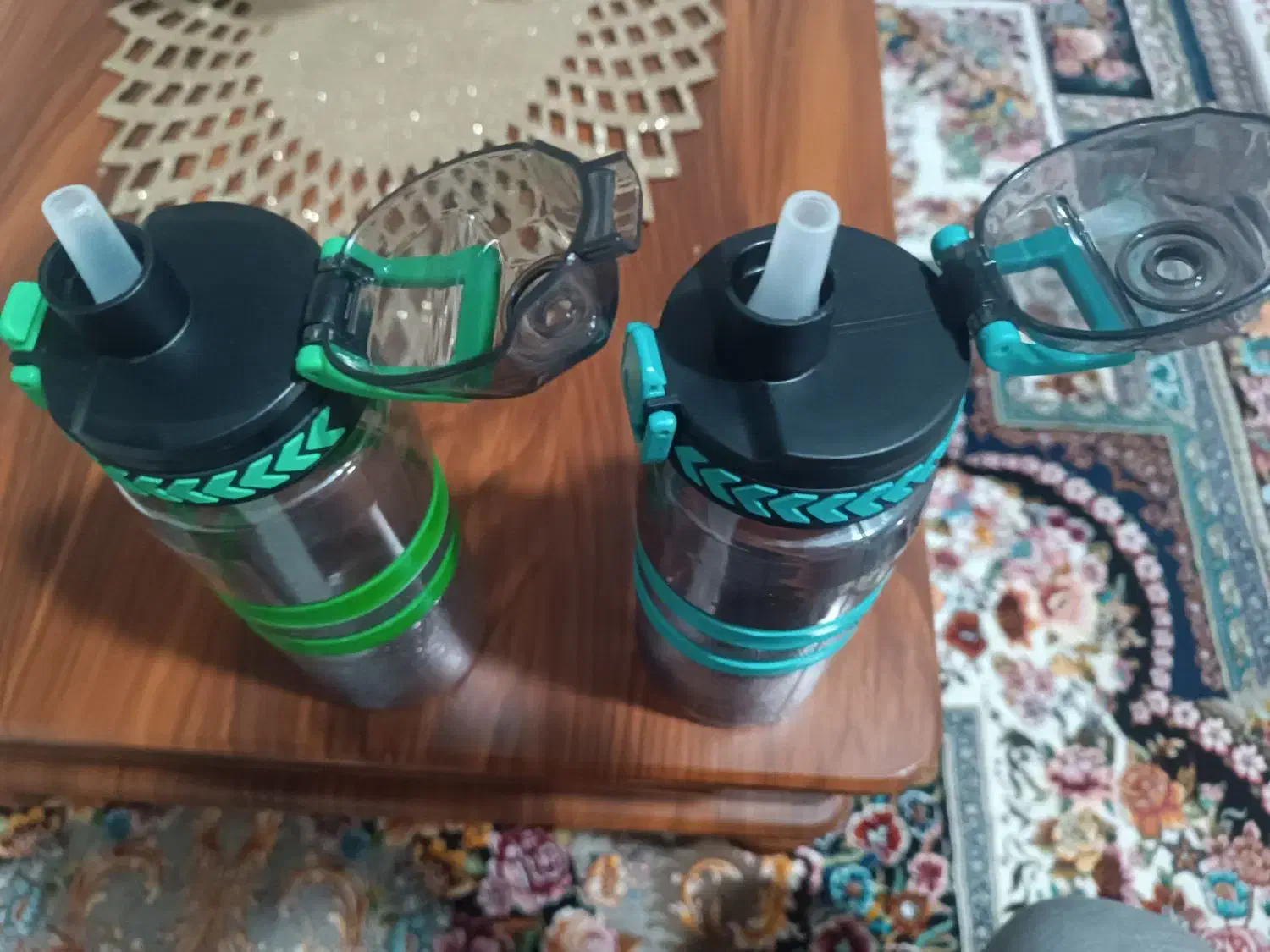 بطری آب دانش آموز دو عدد نو|ظروف نگهدارنده، پلاستیکی، یک‌بارمصرف|پاکدشت, پاکدشت (مامازند)|دیوار