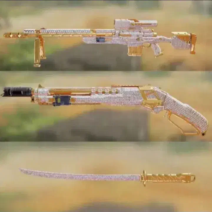 گلد کردن و دایموندی کردن گان های کالاف|کنسول، بازی ویدئویی و آنلاین|تهران, الهیه|دیوار