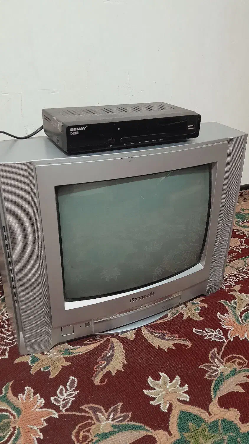 تلوزیون پاناسونیک به همراه دستگاه دیجیتال|تلویزیون و پروژکتور|کرج, حیدرآباد|دیوار