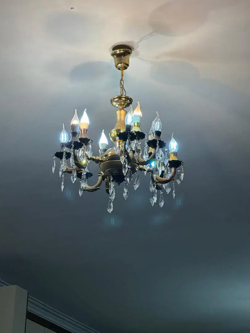 لوستر|لوستر و چراغ آویز|بم, |دیوار