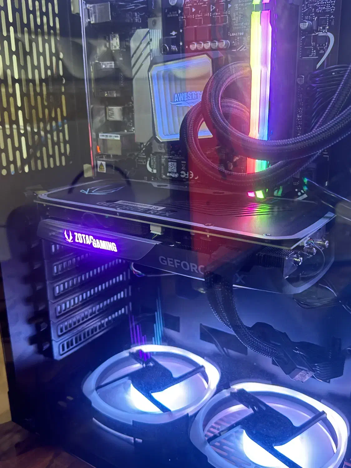 4070S Zotac Twin Edge|قطعات و لوازم جانبی رایانه|کرمان, |دیوار