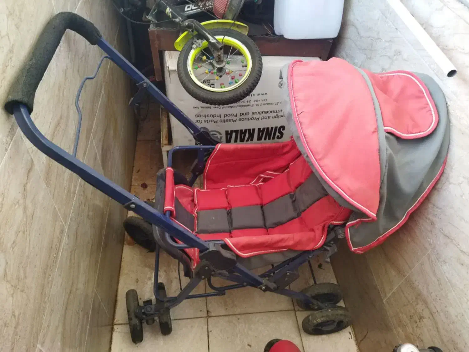 سه چرخه کالسکه ای|کالسکه و لوازم جانبی|اشتهارد, |دیوار