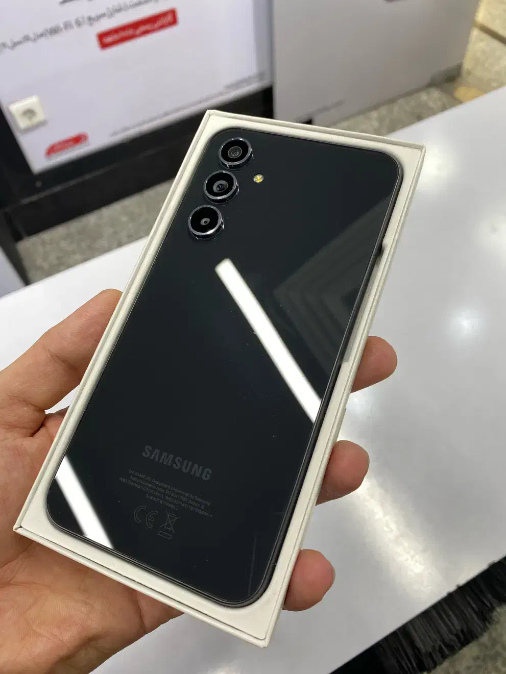 A54 256سامسونگ مشکی در حد|موبایل|کرج, عظیمیه|دیوار