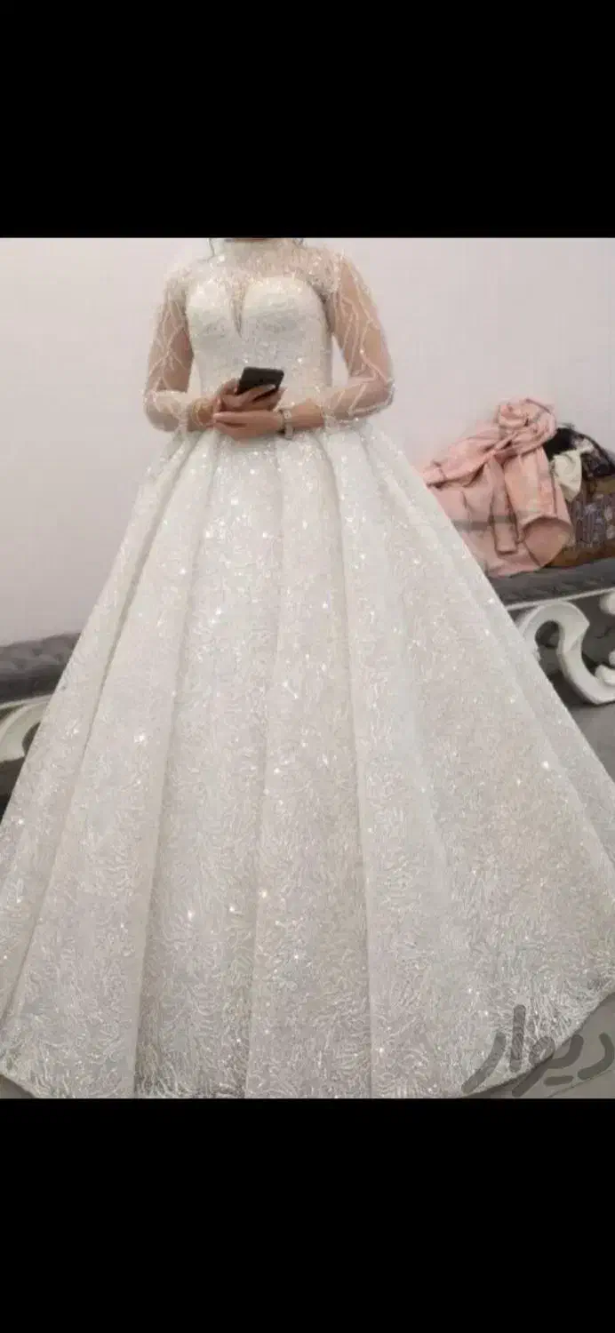 فروش لباس عروس شاین دار|لباس|تهران, شهرک رضویه|دیوار