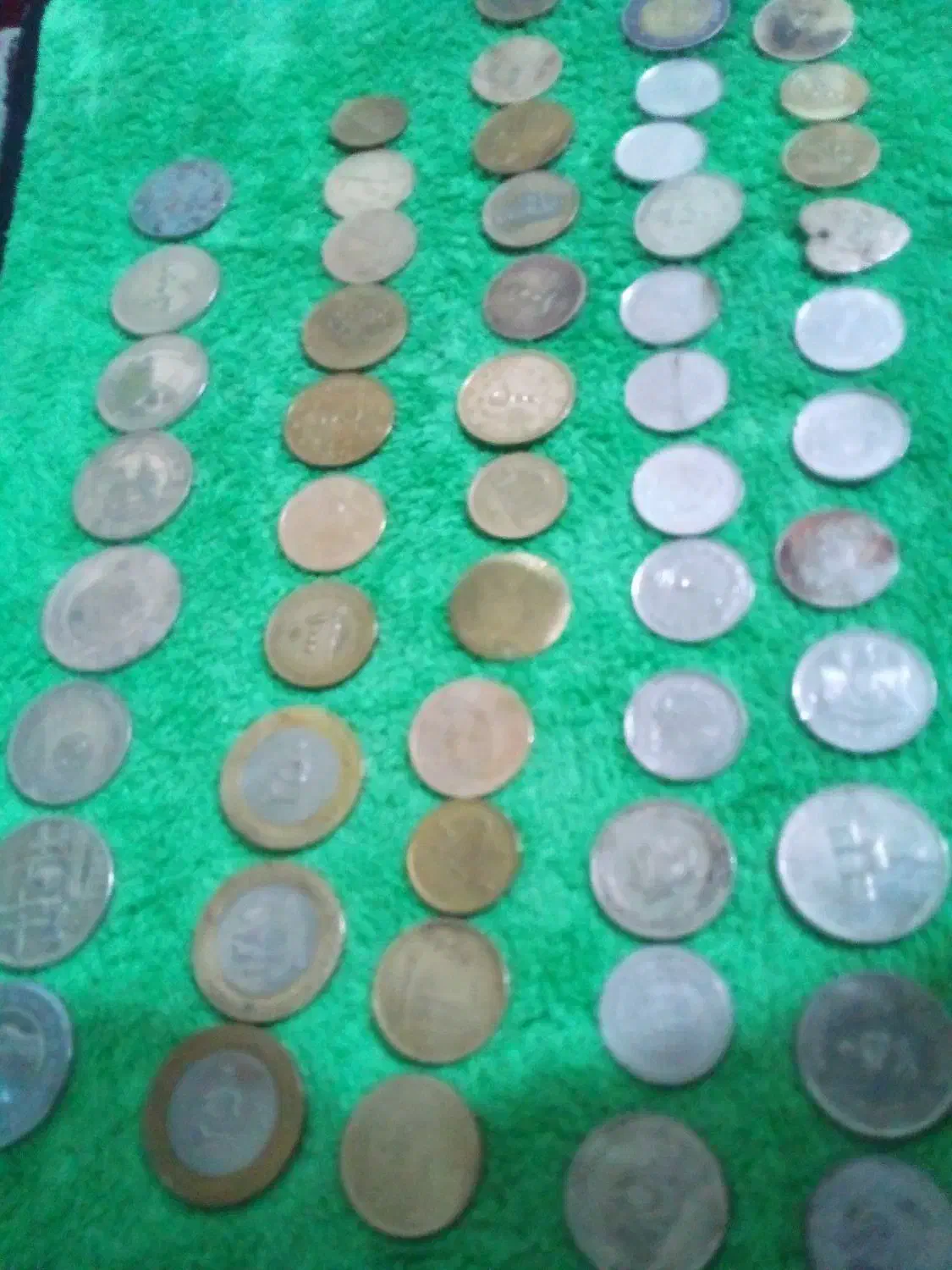 تعدادی انگشتر نقره و تیتانیم وسکه موجود|کلکسیون اشیاء عتیقه|ساری, |دیوار